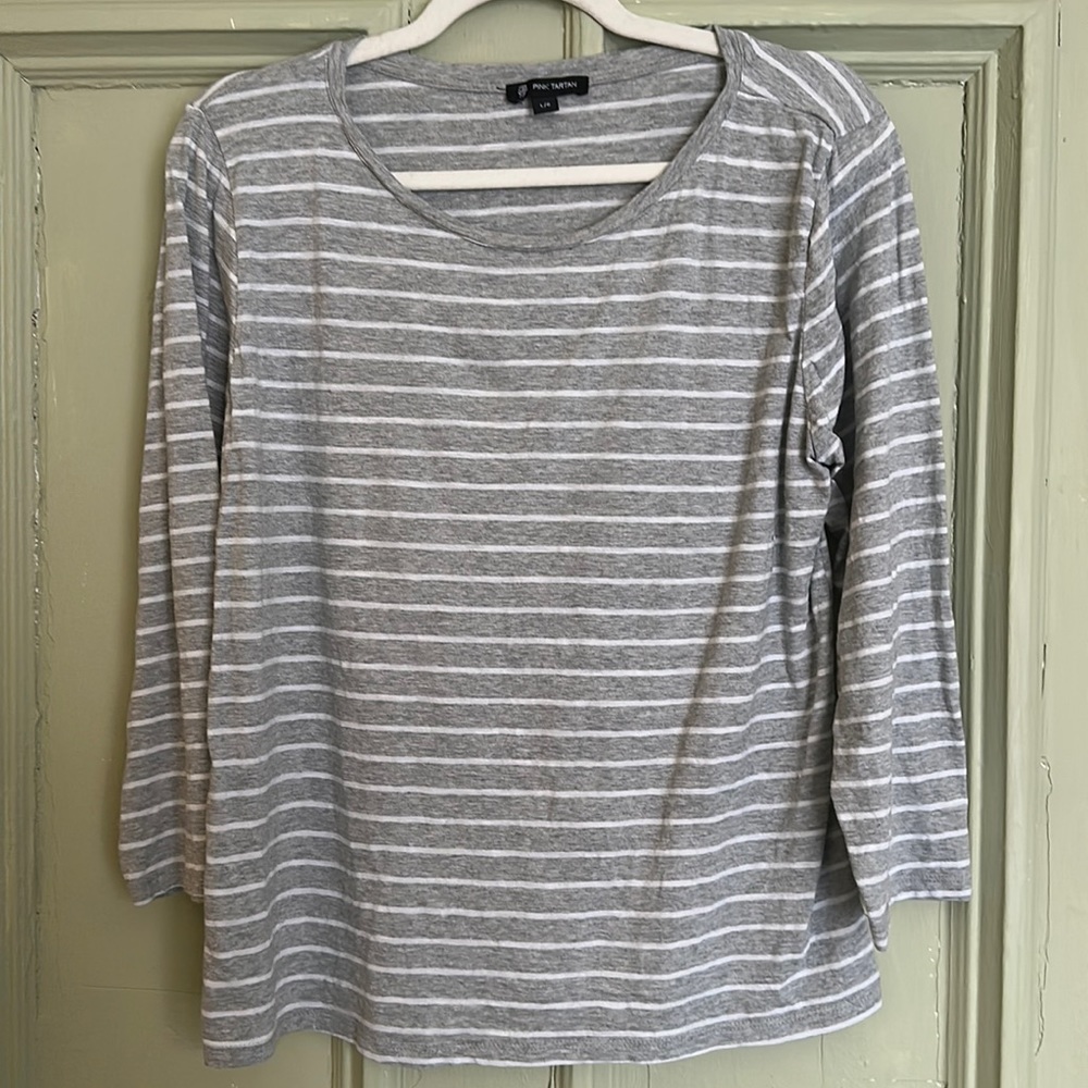 Pink tartan shirt